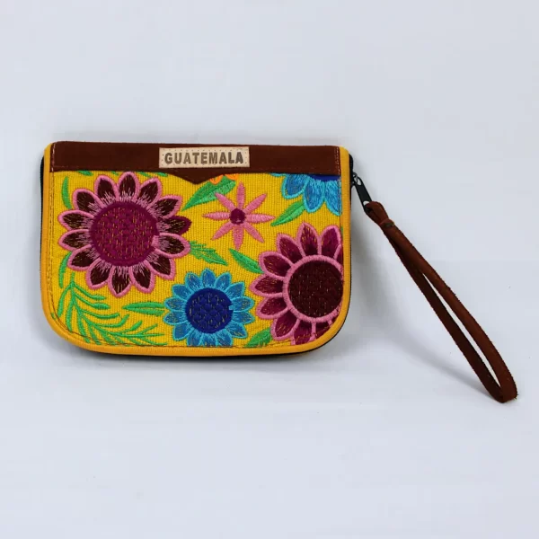 Bolsa típica de Guatemala. Multicolor negro amarillo claro - Producto estilo 754