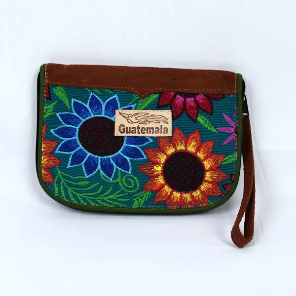 Bolsa típica de Guatemala. Multicolor jade amarillo cafes - Producto estilo 766