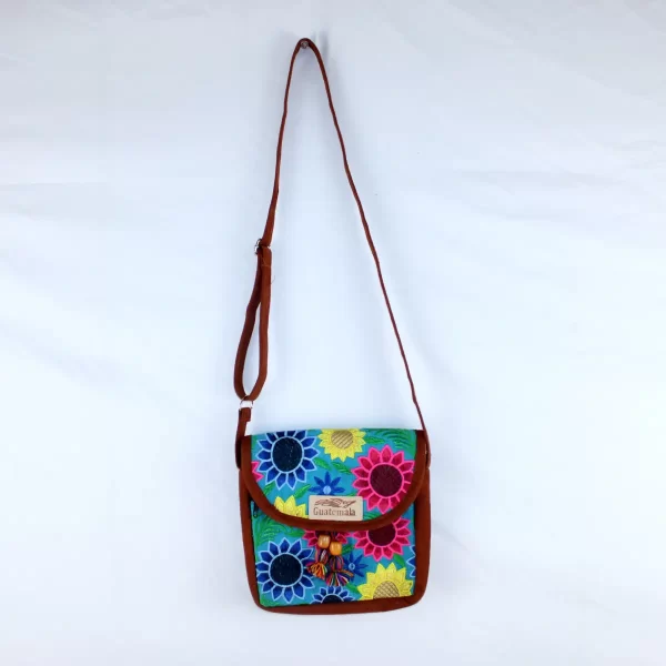 Bolsa típica de Guatemala. Multicolor rojo azul - Producto estilo 1089