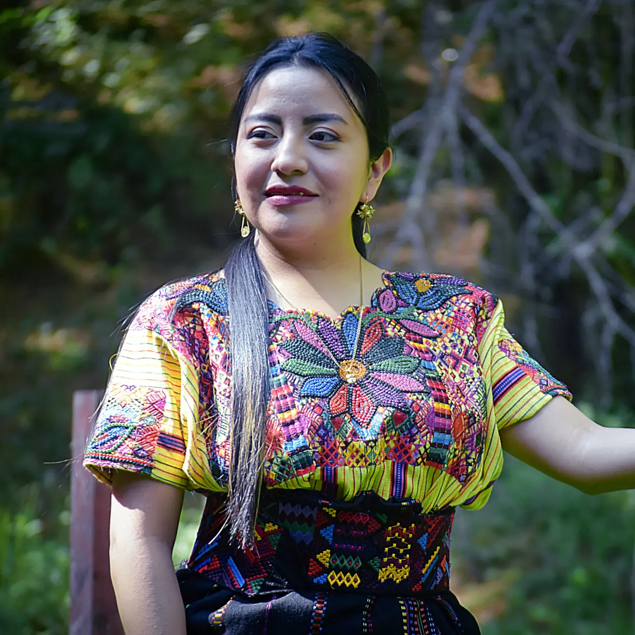 Traje tipico de Guatemala Faja corte y huipil Estilo Totonicapan Amarillo Crema 1005 Ropa Tipica Archila